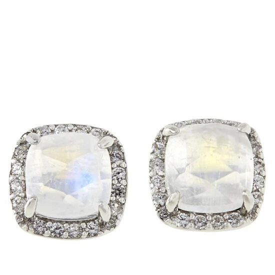 Buy ๐ Colleen Lopez Collection Colleen Lopez Cushion-Cut Exotic Gemstone Stud Earrings Kunzite ๐งจ - Image 7