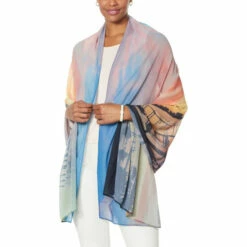 Best Sale 🧨 Colleen Lopez Collection Colleen Lopez Sunset Swim Sarong Sunset Pier ✨