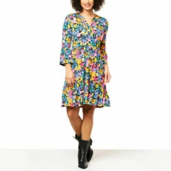 Promo ✨ Colleen Lopez Collection Colleen Lopez Mommy & Me Mom's 👗 Dress Black Floral 💯