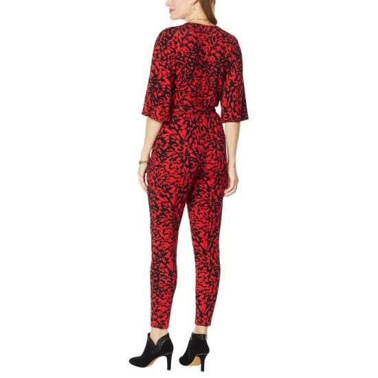 Cheap ๐ Colleen Lopez Collection Colleen Lopez Flutter-Sleeve Jumpsuit With Pocket Black ๐งจ - Image 4