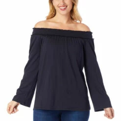 Top 10 🔥 Colleen Lopez Collection Colleen Lopez Convertible On/Off Shoulder Knit Top Sand 🎉