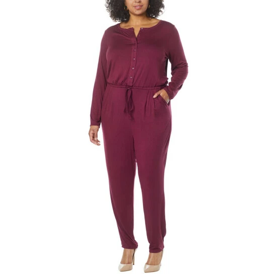Promo 🧨 Colleen Lopez Collection Colleen Lopez Button Front Jumpsuit Navy 🤩 - Image 3