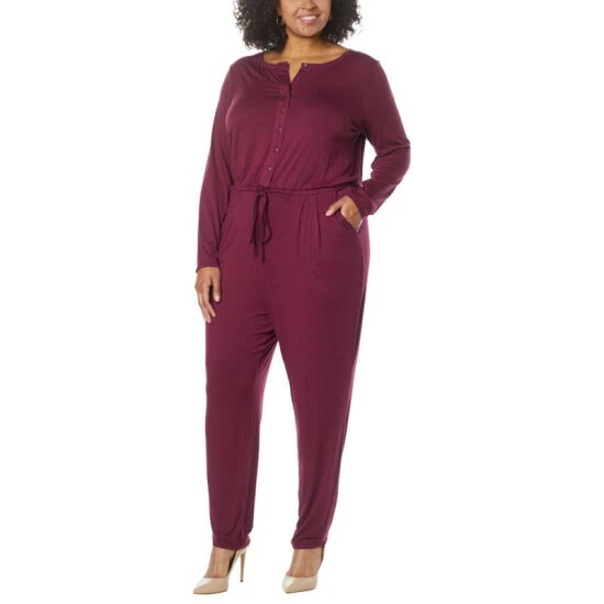 Promo 🧨 Colleen Lopez Collection Colleen Lopez Button Front Jumpsuit Navy 🤩 - Image 6