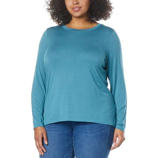 Best reviews of โจ Colleen Lopez Collection Colleen Lopez Button Back Scoop Tunic Navy โ๏ธ - Image 2