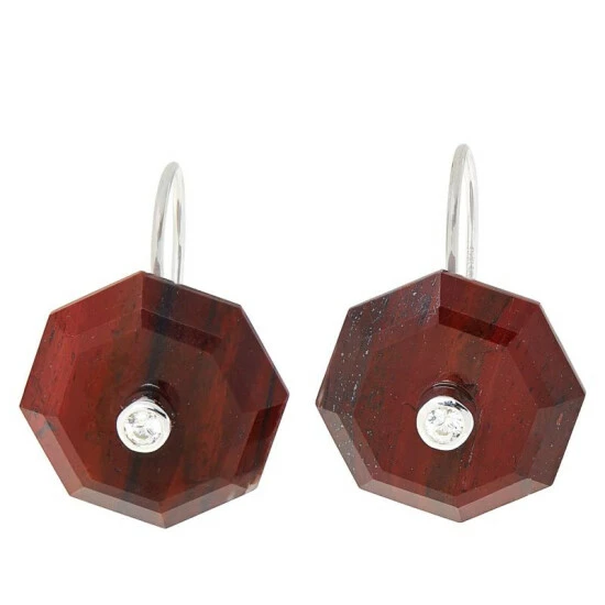 Best Pirce ๐ฅ Colleen Lopez Collection Colleen Lopez Geometric Gemstone And White Zircon Drop Earrings Lemon Quartz ๐ - Image 4