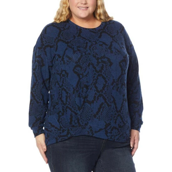 Cheapest ๐ Colleen Lopez Collection Colleen Lopez Snake-Print Side Twist Top Ivory Snake ๐คฉ - Image 5