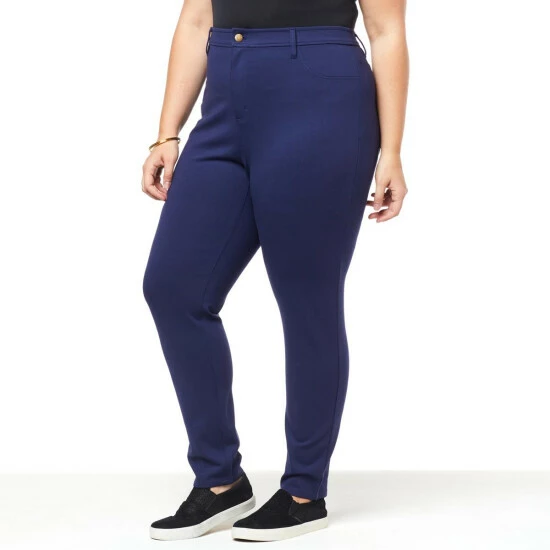 Best Sale ๐ Colleen Lopez Collection "As Is" Colleen Lopez Shaping Ponte Skinny Pant Black ๐ - Image 5