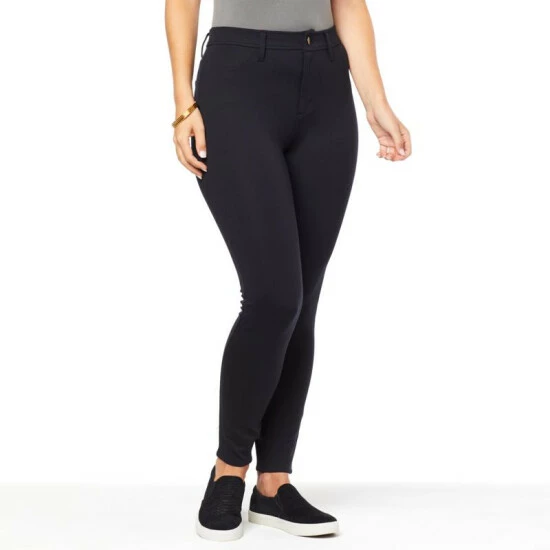 Best Sale ๐ Colleen Lopez Collection "As Is" Colleen Lopez Shaping Ponte Skinny Pant Black ๐ - Image 6