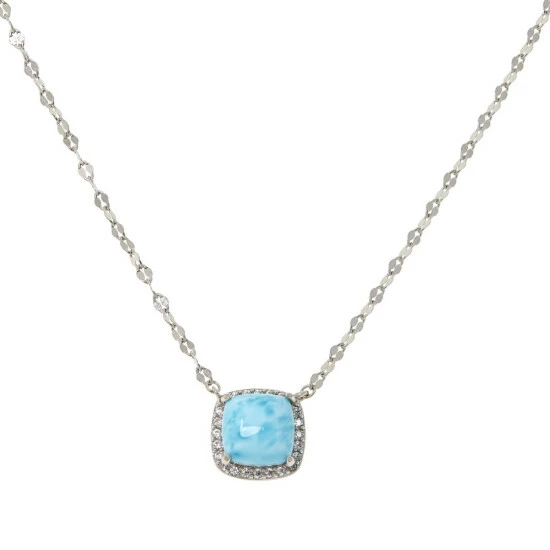 Cheap โค๏ธ Colleen Lopez Collection Colleen Lopez Sterling Silver Cushion-Cut Exotic Gemstone Necklace ๐ฅฐ