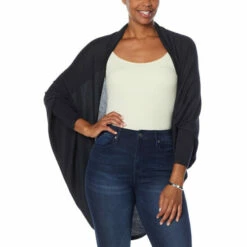 Outlet 🥰 Colleen Lopez Collection Colleen Lopez "CL Soft" Sweater Knit Cocoon Cardigan ❤️