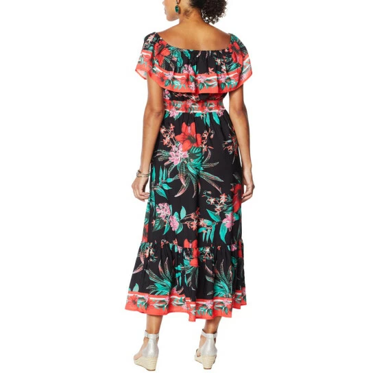 Best reviews of ๐ Colleen Lopez Collection "As Is" Colleen Lopez Off-the-Shoulder Flounce ๐ Dress โ - Image 2