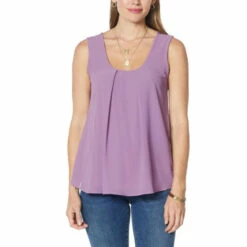 Deals 😀 Colleen Lopez Collection As Is CL Mixed Media Tank ✨