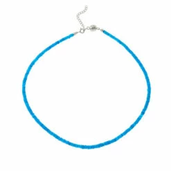 Best reviews of 🔔 Colleen Lopez Collection Colleen Lopez Sterling Silver Blue Opal Beaded Strand Necklace 🔥