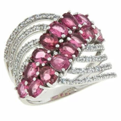 Promo 😀 Colleen Lopez Collection Colleen Lopez Gemstone Swirl Sterling Silver Ring Tanzanite 👏