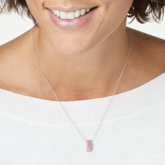 Deals ๐ Colleen Lopez Collection Colleen Lopez 4-Row Gemstone Sterling Silver Pendant With Chain Black Sapphire ๐ฏ - Image 2