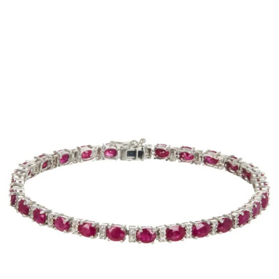 Best Sale ๐ Colleen Lopez Collection Colleen Lopez Precious Gem And White Zircon Tennis Bracelet Emerald ๐ - Image 4