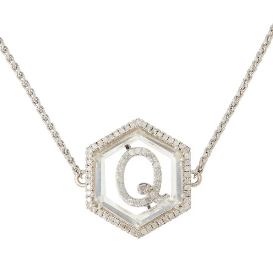 Budget π Colleen Lopez Collection Colleen Lopez Diamond Initial And Quartz Adjustable Slide Bracelet Letter K 𧨠- Image 9