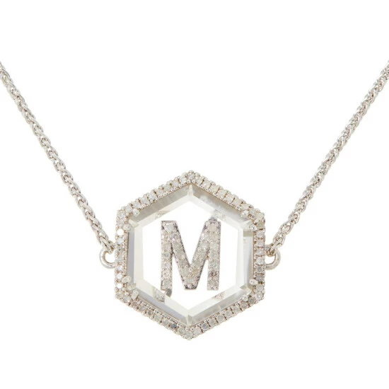 Budget π Colleen Lopez Collection Colleen Lopez Diamond Initial And Quartz Adjustable Slide Bracelet Letter K 𧨠- Image 12