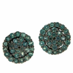 Promo 😉 Colleen Lopez Collection Colleen Lopez Sterling Silver Alexandrite Cluster Stud Earrings ⌛