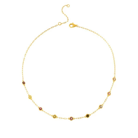 Best reviews of π― Colleen Lopez Collection Colleen Lopez Gemstone Station Layering Necklace London Blue Topaz π - Image 2